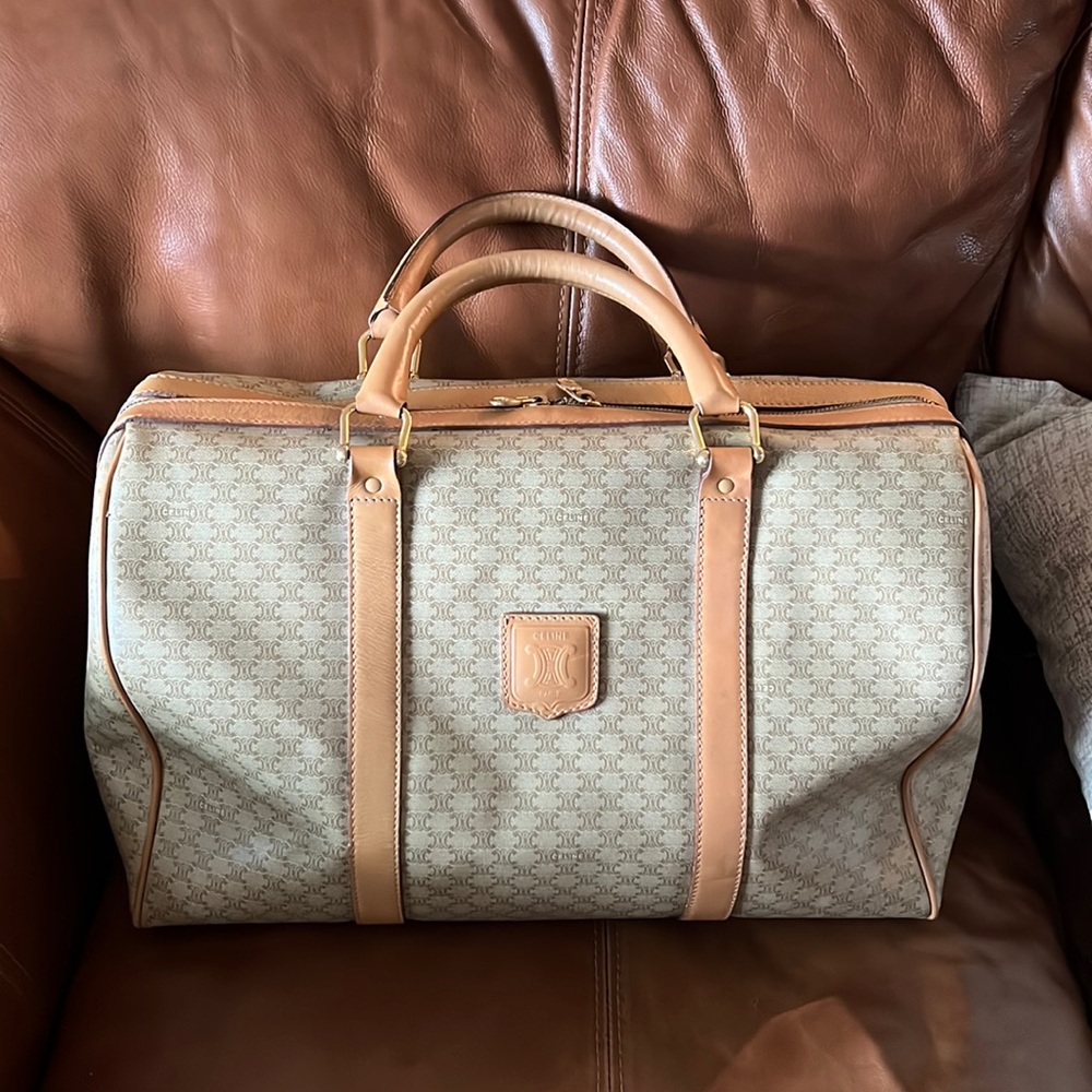 Beautiful Celine rare Boston bag.